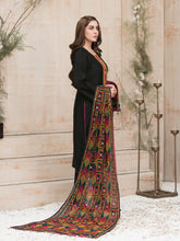 Load image into Gallery viewer, FARA BY TAWAKKAL 3pc Unstitched Viscose Schiffli Embroidered Suit D6359