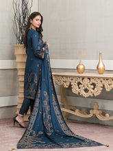 Load image into Gallery viewer, SELENA BY TAWAKKAL 3pc Unstitched Dual Color Broshia Banarsi Viscose Suit D6452