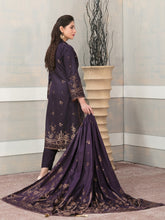 Load image into Gallery viewer, SELENA BY TAWAKKAL 3pc Unstitched Dual Color Broshia Banarsi Viscose Suit D6456