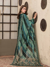 Load image into Gallery viewer, TAWAKKAL ESTERA 3pc Unstitched Dual Color Broshia Banarsi Viscose Suit D6293