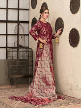 Load image into Gallery viewer, TAWAKKAL ESTERA 3pc Unstitched Dual Color Broshia Banarsi Viscose Suit D6295