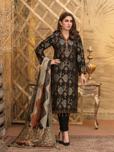 Load image into Gallery viewer, TAWAKKAL ESTERA 3pc Unstitched Dual Color Broshia Banarsi Viscose Suit D6296