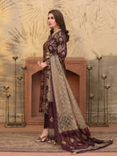 Load image into Gallery viewer, TAWAKKAL ESTERA 3pc Unstitched Dual Color Broshia Banarsi Viscose Suit D6299