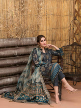 Load image into Gallery viewer, TAWAKKAL ESTERA 3pc Unstitched Dual Color Broshia Banarsi Viscose Suit D6300
