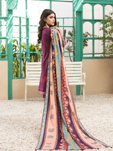 Load image into Gallery viewer, Tawakkal Fayona 3pc Unstitched Embroidered And Digital Printed Lawn Suit D6521B