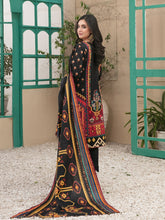 Load image into Gallery viewer, Tawakkal Fayona 3pc Unstitched Embroidered And Digital Printed Lawn Suit D6524B