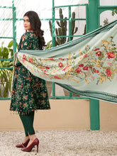 Load image into Gallery viewer, Tawakkal Fayona 3pc Unstitched Embroidered And Digital Printed Lawn Suit D6525B