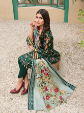 Load image into Gallery viewer, Tawakkal Fayona 3pc Unstitched Embroidered And Digital Printed Lawn Suit D6525B