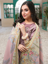 Load image into Gallery viewer, Tawakkal Fayona 3pc Unstitched Embroidered And Digital Printed Lawn Suit D6526A