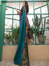 Load image into Gallery viewer, Tawakkal Fayona 3pc Unstitched Embroidered And Digital Printed Lawn Suit D6527A