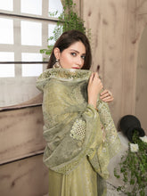 Load image into Gallery viewer, Tawakkal Fabrics Ilayana Banarsi Viscose D7451