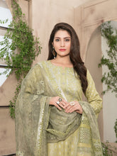 Load image into Gallery viewer, Tawakkal Fabrics Ilayana Banarsi Viscose D7451