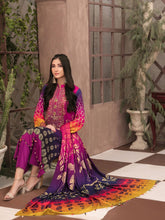 Load image into Gallery viewer, Tawakkal Fabrics Parizaad 3pc Unstitched Digital Printed Slub Cottel Suiting D6191