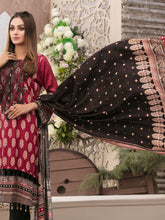 Load image into Gallery viewer, Tawakkal Fabrics Parizaad 3pc Unstitched Digital Printed Slub Cottel Suiting D6193