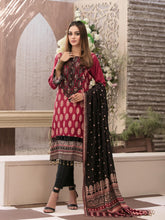 Load image into Gallery viewer, Tawakkal Fabrics Parizaad 3pc Unstitched Digital Printed Slub Cottel Suiting D6193