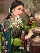 Load image into Gallery viewer, Tawakkal Fabrics Parizaad 3pc Unstitched Digital Printed Slub Cottel Suiting D6194