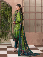 Load image into Gallery viewer, Tawakkal Fabrics Parizaad 3pc Unstitched Digital Printed Slub Cottel Suiting D6194