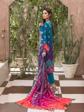 Load image into Gallery viewer, Tawakkal Fabrics Parizaad 3pc Unstitched Digital Printed Slub Cottel Suiting D6199