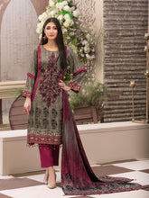 Load image into Gallery viewer, Tawakkal Fabrics Parizaad 3pc Unstitched Digital Printed Slub Cottel Suiting D6200