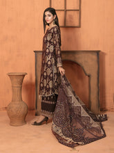 Load image into Gallery viewer, Tawakkal Sabrina 3pc Unstitched Jacquard Banarsi Lawn Suit D6841