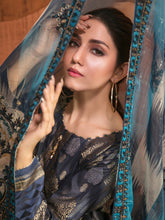 Load image into Gallery viewer, Tawakkal Sabrina 3pc Unstitched Jacquard Banarsi Lawn Suit D6846