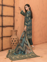 Load image into Gallery viewer, Tawakkal Sabrina 3pc Unstitched Jacquard Banarsi Lawn Suit D6848