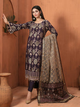 Load image into Gallery viewer, Tawakkal Sabrina 3pc Unstitched Jacquard Banarsi Lawn Suit D6849
