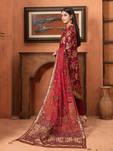 Load image into Gallery viewer, Tawakkal Sabrina 3pc Unstitched Jacquard Banarsi Lawn Suit D6850