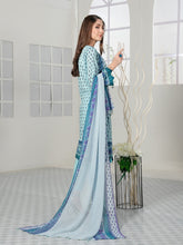 Load image into Gallery viewer, Tawakkal Titania 3pc Unstitched Embroidered And Digital Printed Lawn Suit D7093