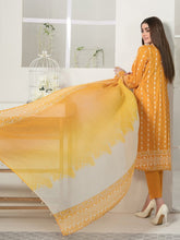 Load image into Gallery viewer, Tawakkal Titania 3pc Unstitched Embroidered And Digital Printed Lawn Suit D7096