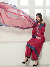 Load image into Gallery viewer, Tawakkal Titania 3pc Unstitched Embroidered And Digital Printed Lawn Suit D7098