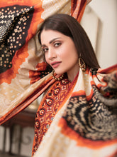 Load image into Gallery viewer, Tawakkal Magnifique 3pc Unstitched Embroidered And Digital Printed Lawn Suit D6836