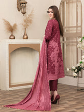Load image into Gallery viewer, Tawakkal Magnifique 3pc Unstitched Embroidered And Digital Printed Lawn Suit D6838