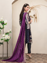 Load image into Gallery viewer, Tawakkal Magnifique 3pc Unstitched Embroidered And Digital Printed Lawn Suit D6839