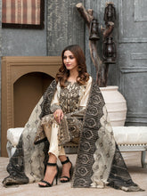 Load image into Gallery viewer, Tawakkal Mahpara 3pc Unstitched Aari Embroidered Fancy Lawn Suit D1645