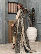 Load image into Gallery viewer, Tawakkal Mahpara 3pc Unstitched Aari Embroidered Fancy Lawn Suit D1645