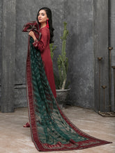 Load image into Gallery viewer, Tawakkal Mahpara 3pc Unstitched Aari Embroidered Fancy Lawn Suit D1646