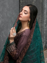 Load image into Gallery viewer, Tawakkal Mahpara 3pc Unstitched Aari Embroidered Fancy Lawn Suit D1648