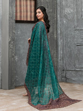 Load image into Gallery viewer, Tawakkal Mahpara 3pc Unstitched Aari Embroidered Fancy Lawn Suit D1648
