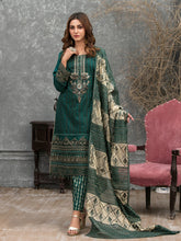 Load image into Gallery viewer, Tawakkal Mahpara 3pc Unstitched Aari Embroidered Fancy Lawn Suit D1649