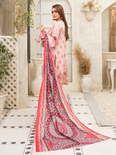 Load image into Gallery viewer, Tawakkal Mahru 3pc Unstitched Embroidered And Digital Printed Lawn Suit D6596