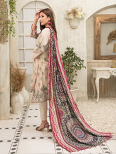 Load image into Gallery viewer, Tawakkal Mahru 3pc Unstitched Embroidered And Digital Printed Lawn Suit D6597
