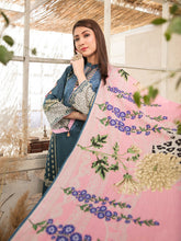 Load image into Gallery viewer, Tawakkal Mahru 3pc Unstitched Embroidered And Digital Printed Lawn Suit D6599