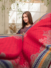 Load image into Gallery viewer, Tawakkal Mahru 3pc Unstitched Embroidered And Digital Printed Lawn Suit D6586
