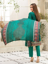 Load image into Gallery viewer, Tawakkal Mahru 3pc Unstitched Embroidered And Digital Printed Lawn Suit D6588