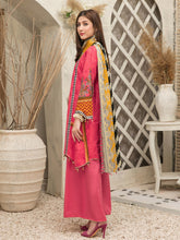 Load image into Gallery viewer, Tawakkal Mahru 3pc Unstitched Embroidered And Digital Printed Lawn Suit D6594