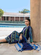 Load image into Gallery viewer, Tawakkal Naazli 3pc Unstitched Embroidered And Digital Printed Lawn Suit D6785