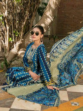 Load image into Gallery viewer, Tawakkal Naazli 3pc Unstitched Embroidered And Digital Printed Lawn Suit D6786