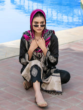 Load image into Gallery viewer, Tawakkal Naazli 3pc Unstitched Embroidered And Digital Printed Lawn Suit D6781