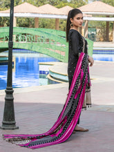 Load image into Gallery viewer, Tawakkal Naazli 3pc Unstitched Embroidered And Digital Printed Lawn Suit D6781
